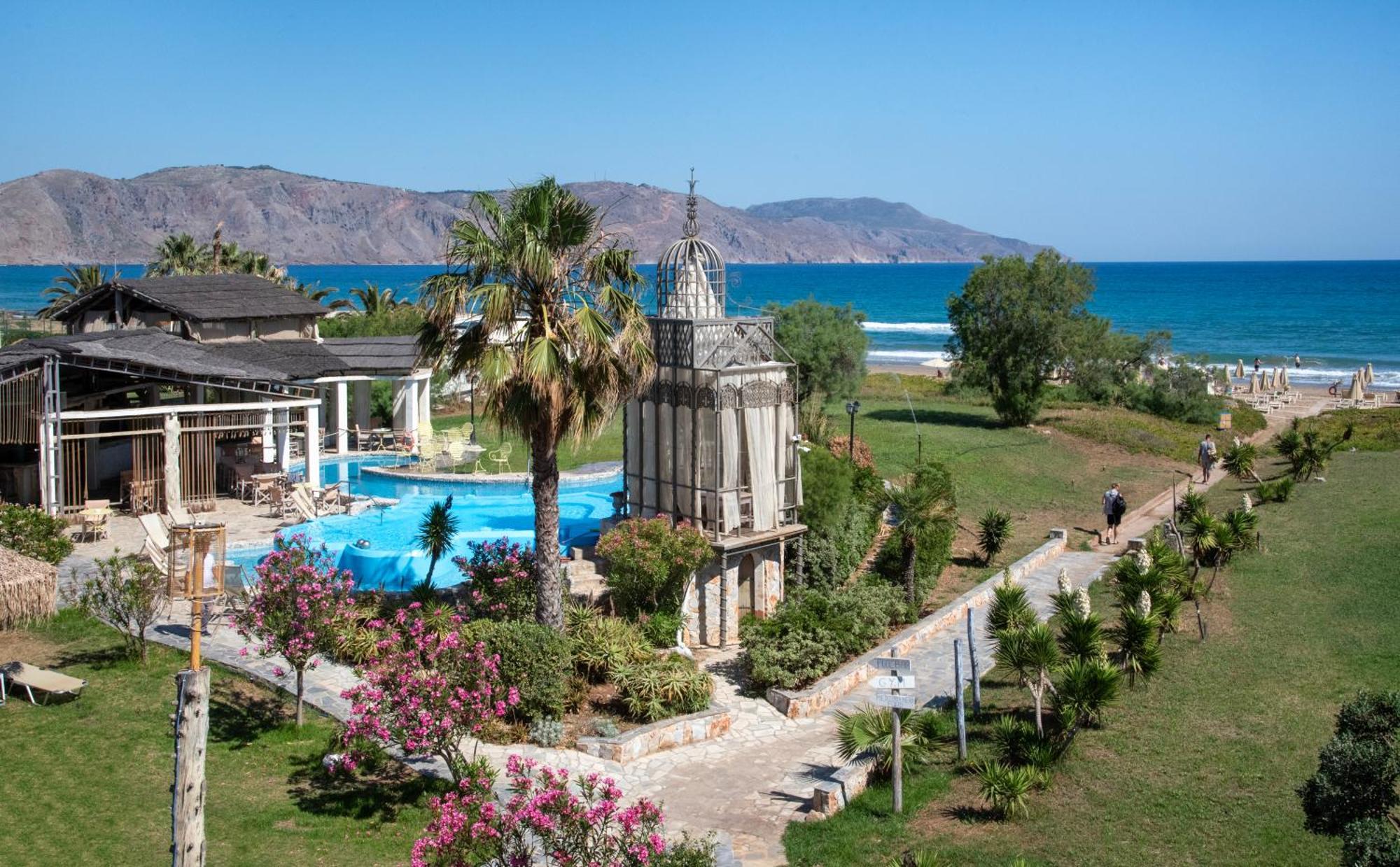 Orpheas Resort Hotel (Adults Only) Paralia Kourna Eksteriør bilde
